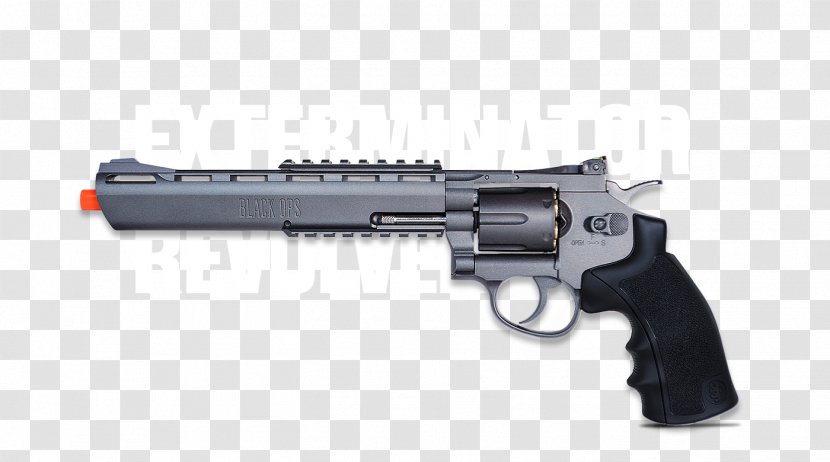 Revolver Airsoft Guns Firearm - Frame - Ammunition Transparent PNG