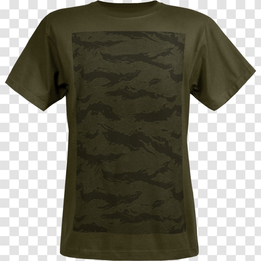 Camouflage T-shirt Clothing Tigerstripe Khaki - Special Operations Transparent PNG