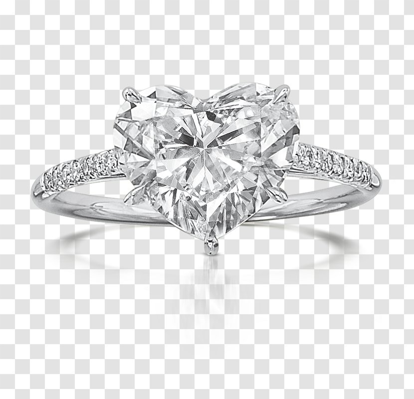 Jewellery Diamond Wedding Ring Gemological Institute Of America - Gold - Coração Transparent PNG