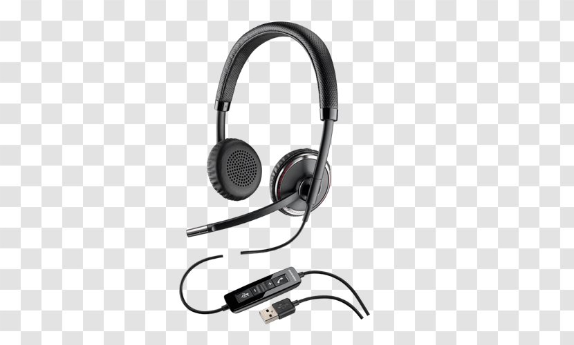 Plantronics Blackwire C520 Headset Headphones 320 - Usb Transparent PNG