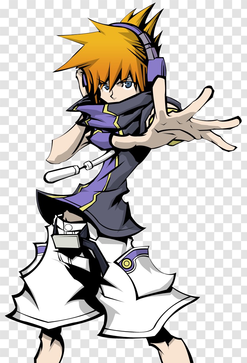 The World Ends With You Video Game YouTube Han Solo Character - Tree - Middle Hair Style Transparent PNG