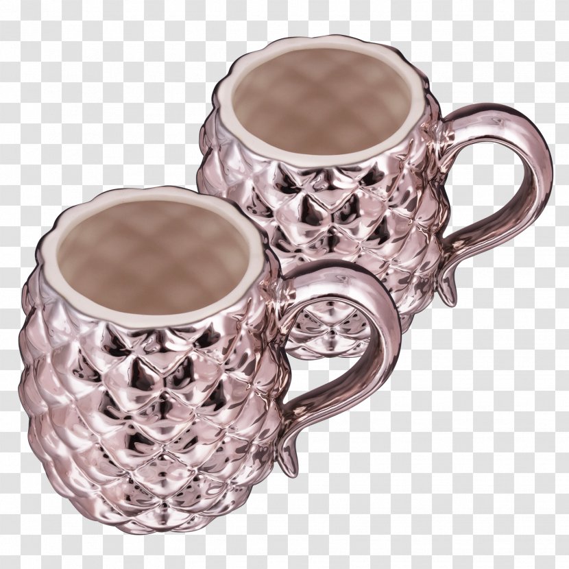 Coffee Cup Silver Mug Body Jewellery - Stereo Words Transparent PNG