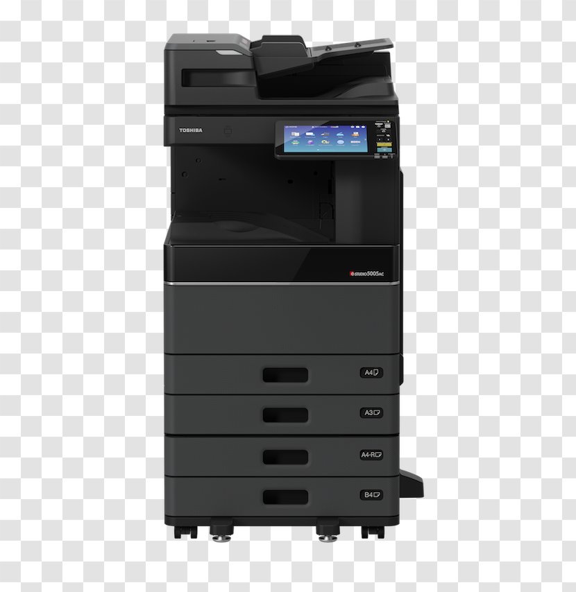 Photocopier Multi-function Printer Toshiba Printing - Laser Transparent PNG
