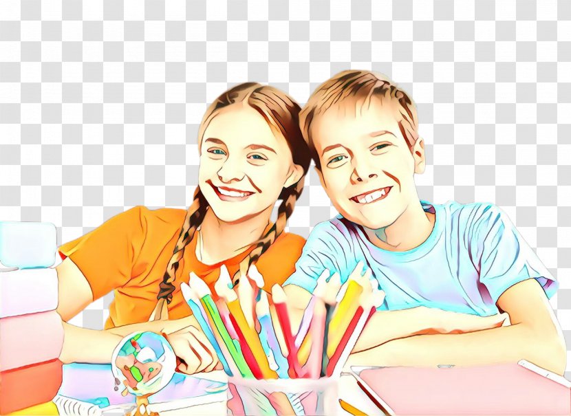 Fun Happy Friendship Child Smile - Play Birthday Transparent PNG