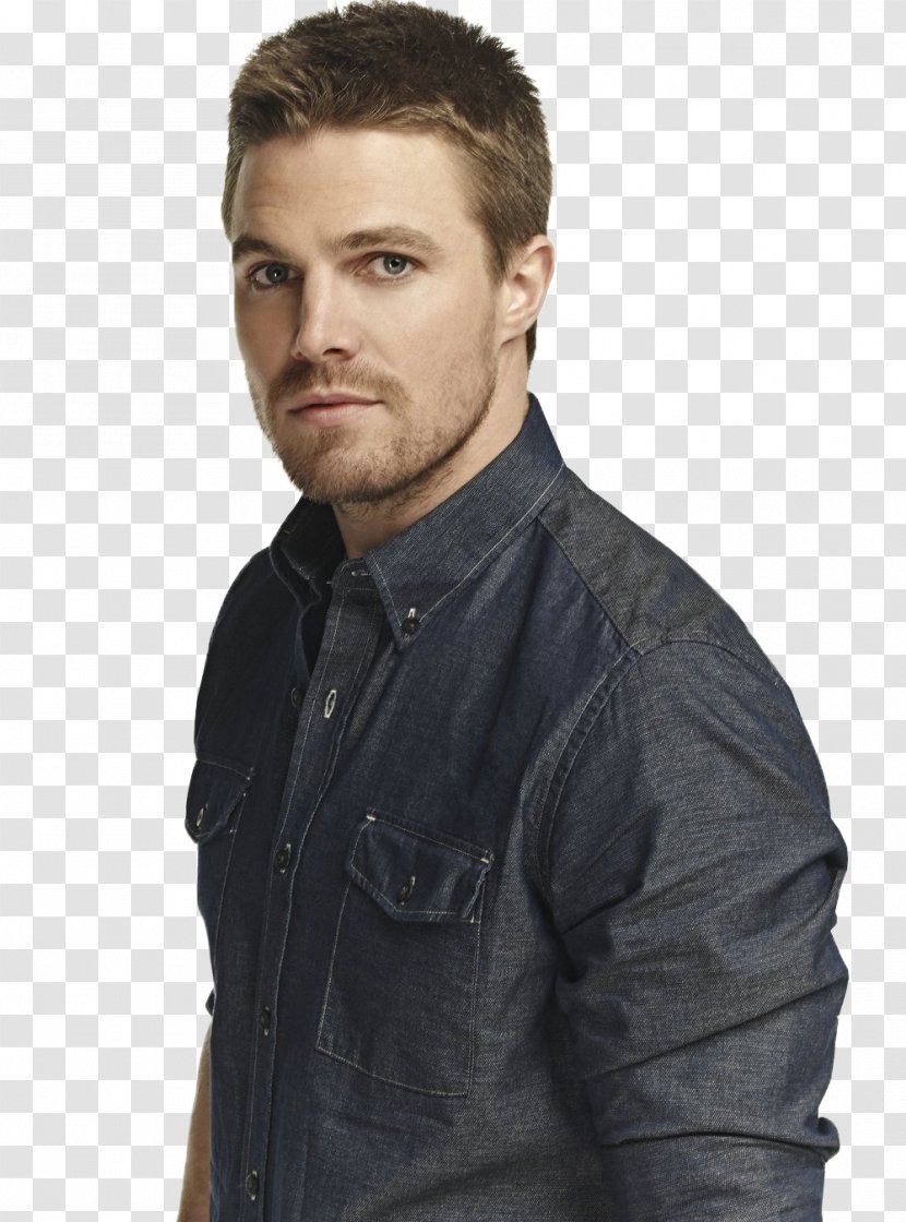 Stephen Amell Green Arrow Oliver Queen Actor - Dress Shirt - Channing Tatum Transparent PNG