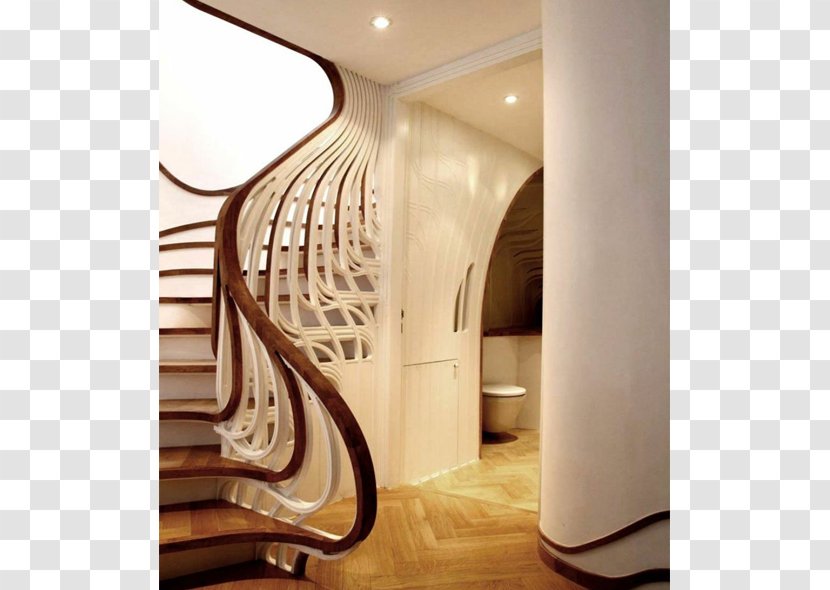Stairs Handrail House Wall - Bathroom Transparent PNG