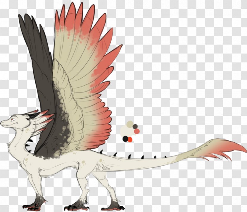 Velociraptor Bird Beak Feather Transparent PNG