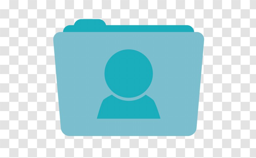Blue Turquoise Brand Aqua - User - Folder Users Transparent PNG