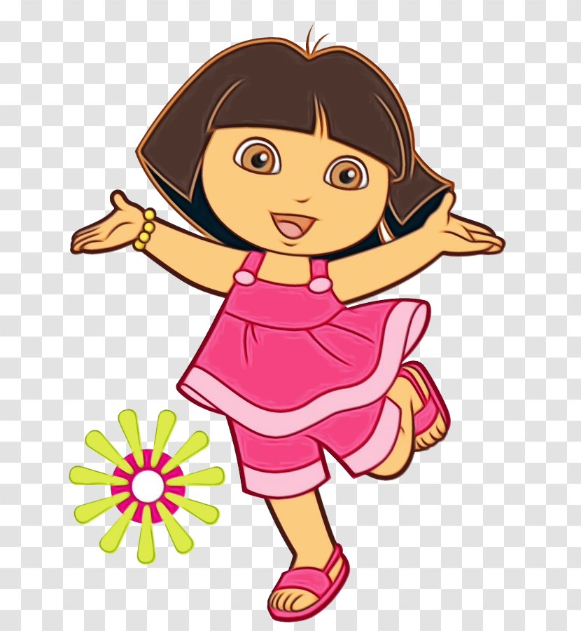 Cartoon Drawing Dora The Explorer Image Television Show - Happy - Child Transparent PNG