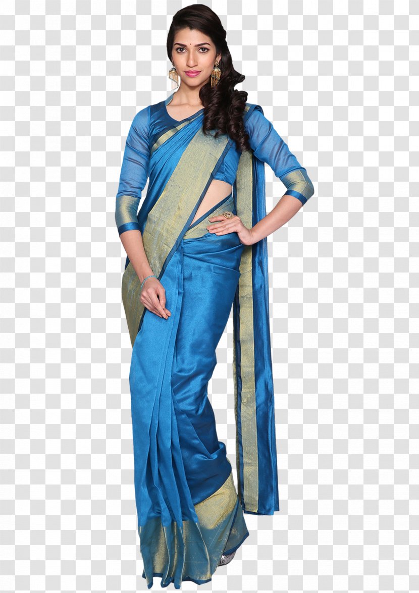 Banarasi Sari Silk Clothing Dress - Material - Saree Transparent PNG