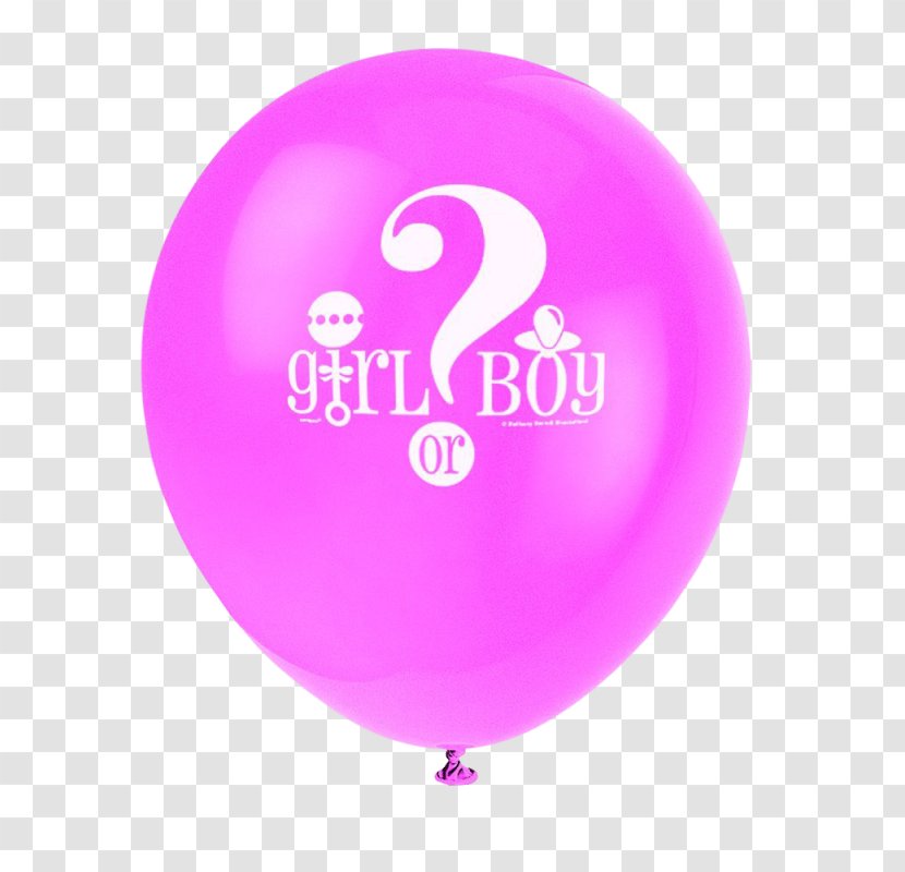 Gas Balloon Gender Reveal Baby Shower Boy - Tree Transparent PNG