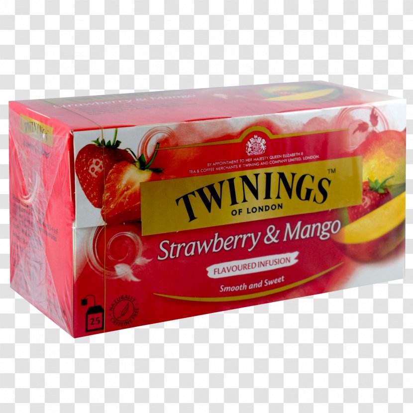 English Breakfast Tea Strawberry Flavor Twinings - Fruit Preserve Transparent PNG