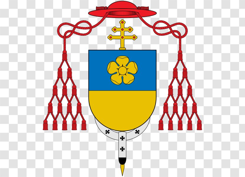 Cardinal Coat Of Arms Catholicism Archbishop His Eminence - Pope Paul Vi Transparent PNG