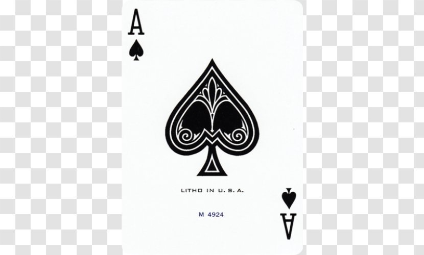 Ace Of Spades Bicycle Playing Cards - Joker Transparent PNG