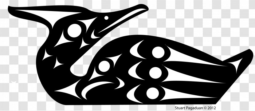 Drawing Art Clip - Artwork - Coast Salish Hummingbird Transparent PNG