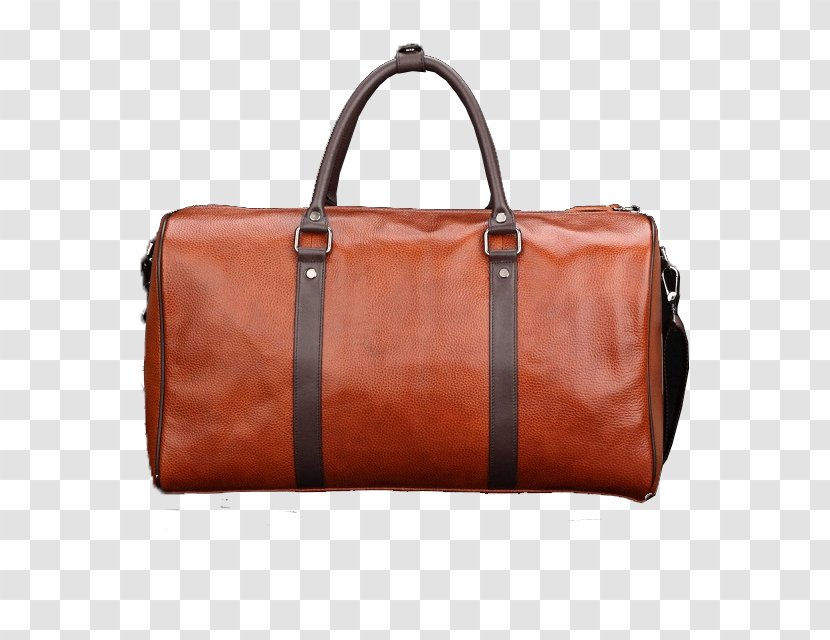 Handbag Leather Tote Bag Clothing - Orange Transparent PNG