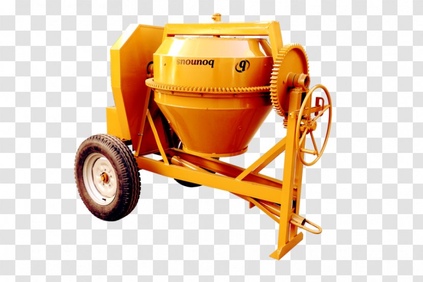 Labor Team Renting Cement Mixers - Maquinaria Transparent PNG