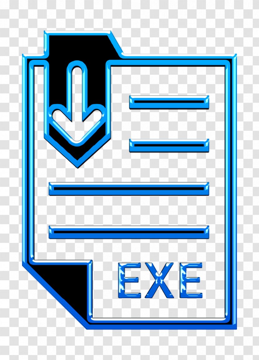 Exe Icon File Extension - Logo - Symbol Transparent PNG