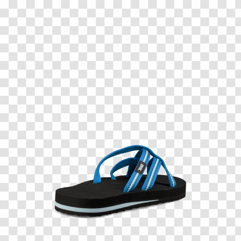Flip-flops Teva Sandal Shoe Blue - Absatz - Slide Transparent PNG