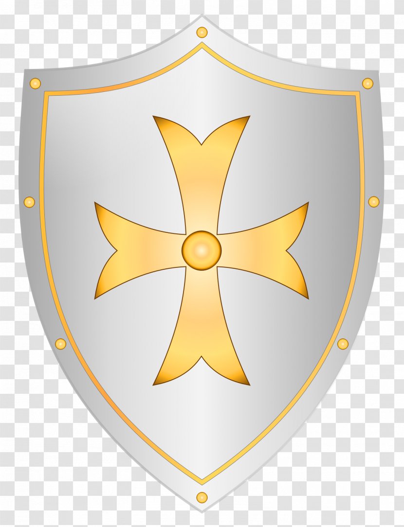 Shield Middle Ages Knight Armour - Vector Transparent PNG