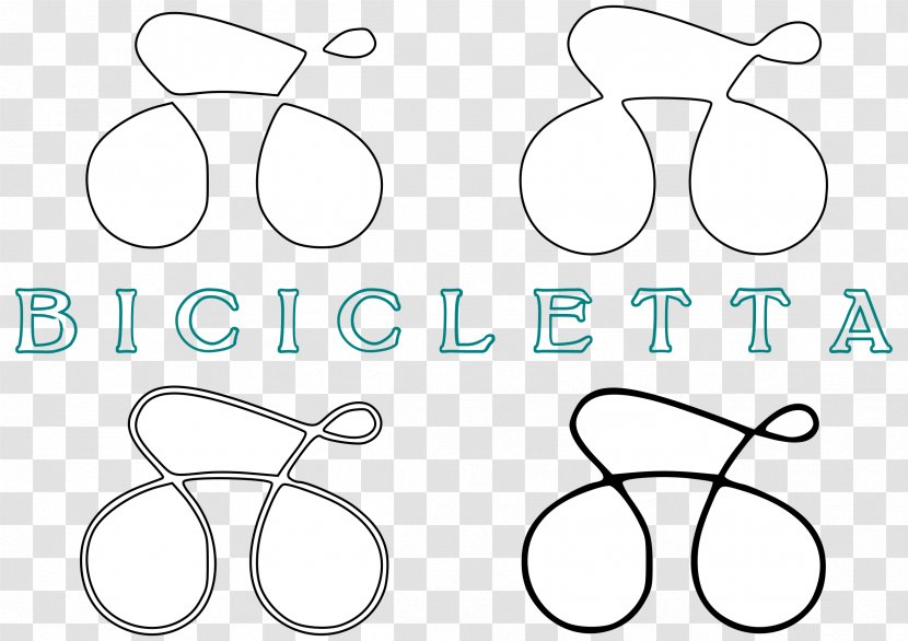 Clip Art Openclipart Drawing Bicycle Image - Monochrome Photography - Bicicletta Stamp Transparent PNG