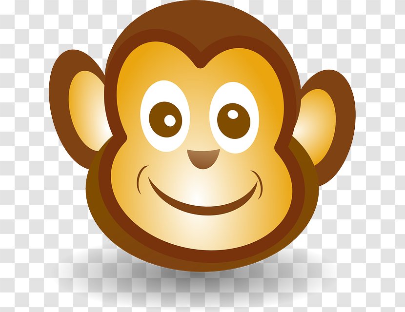 Clip Art Vector Graphics Openclipart Image Monkey - Mammal Transparent PNG