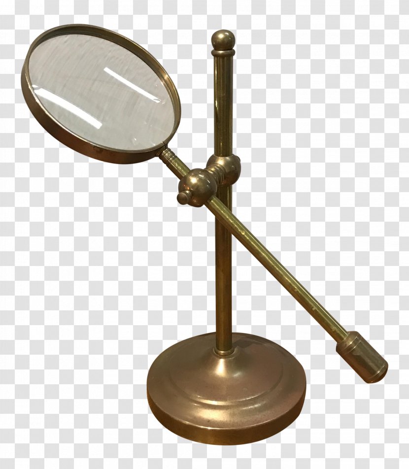Brass Magnifying Glass Antique Glasses - Watercolor Transparent PNG