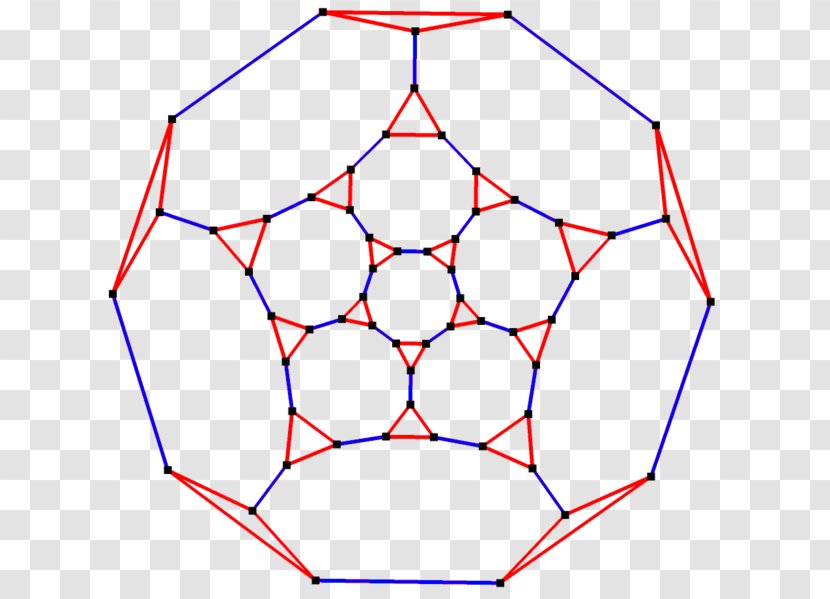 Truncated Dodecahedron Archimedean Solid Truncation Decagon - Face Transparent PNG