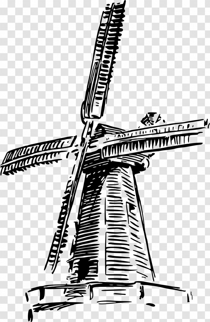 Windmill Drawing Clip Art - String Instrument Transparent PNG