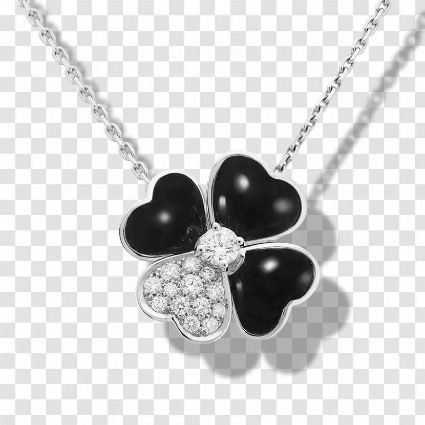 Onyx Necklace Locket Van Cleef & Arpels Jewellery Transparent PNG