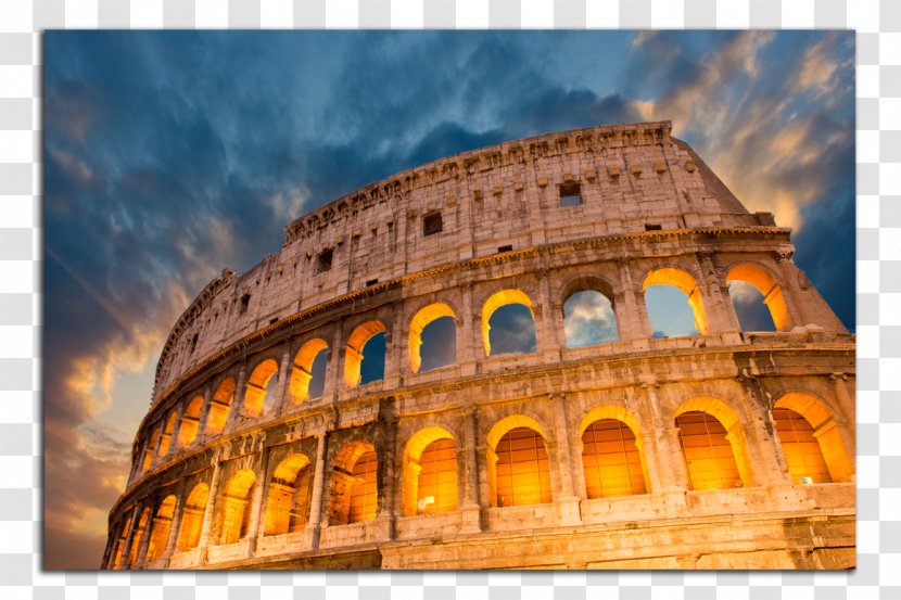 Colosseum Temple Of Peace, Rome Historic Centre Vatican City Amphitheater - Wonders The World Transparent PNG