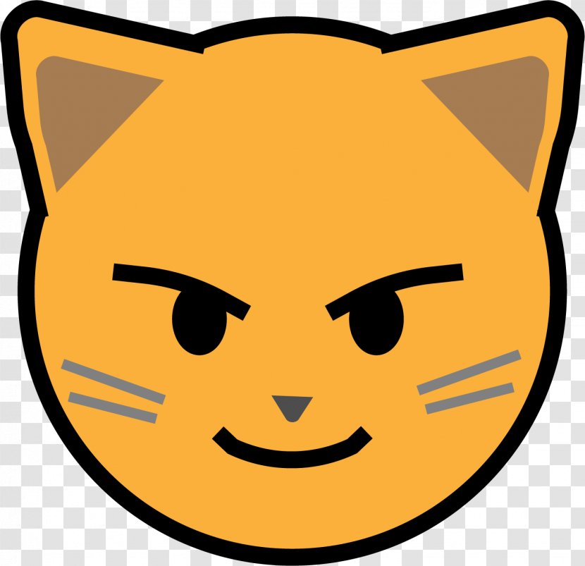 Happy Face Emoji - No Expression Line Art Transparent PNG