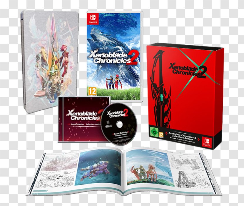 Xenoblade Chronicles 2 Nintendo Switch Video Game - Dvd Transparent PNG