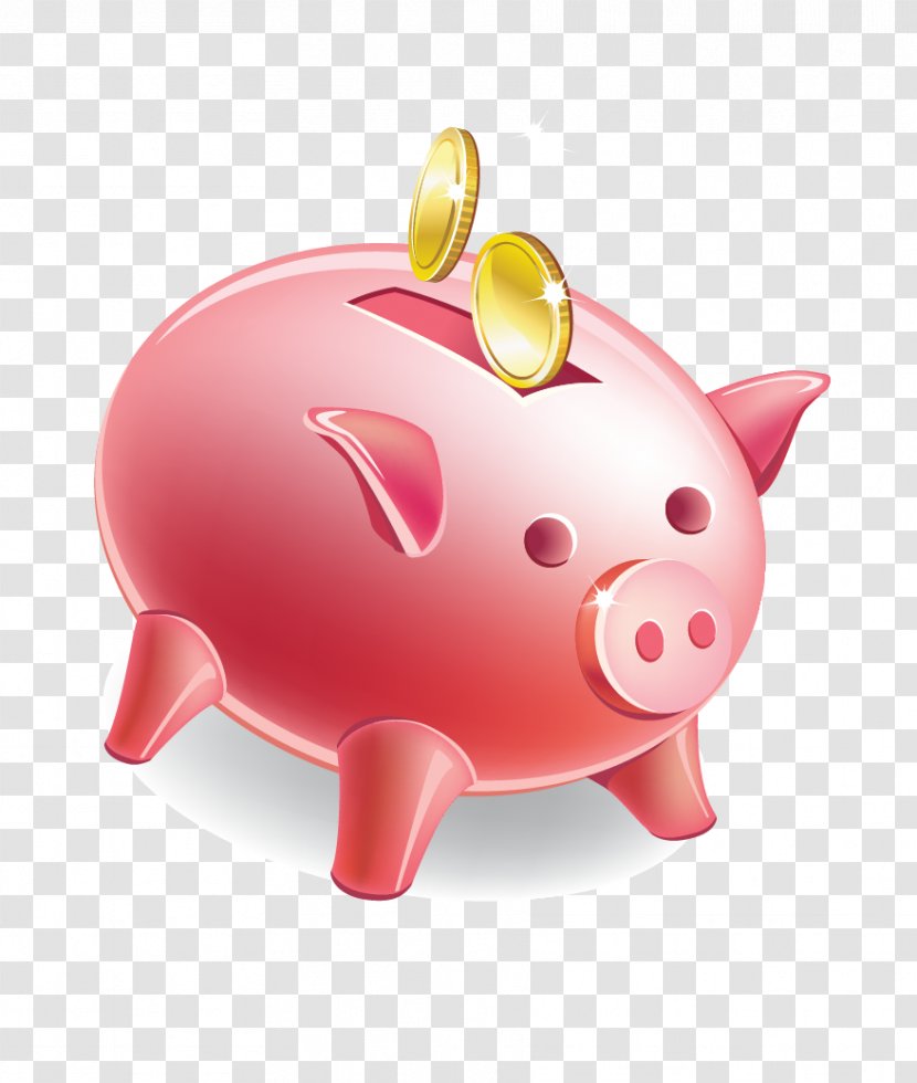 Public Provident Fund Bank Loan Saving Pension - Tax - Piggy Transparent PNG