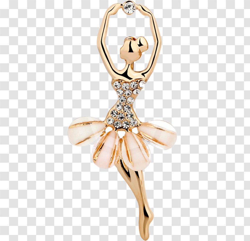 Ballet Dancer Body Jewellery Charms & Pendants - Dance Transparent PNG