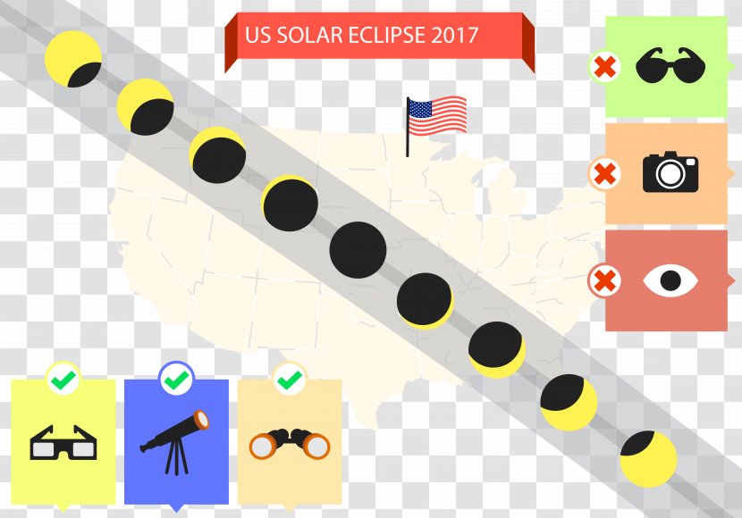 United States Solar Eclipse Of August 21, 2017 Lunar - The Watches Eclipses Transparent PNG