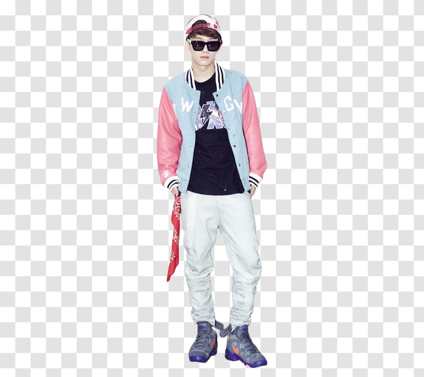 XOXO EXO Korean Language K-pop Growl - Clothing - Chen Graphic Transparent PNG