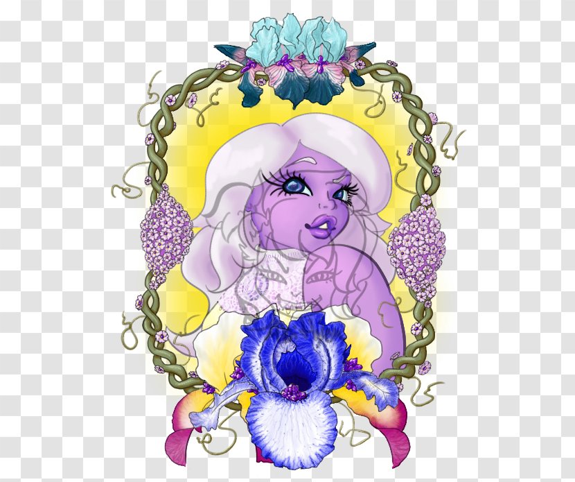 Floral Design DeviantArt Amethyst Crystal - Artist - Irises Transparent PNG