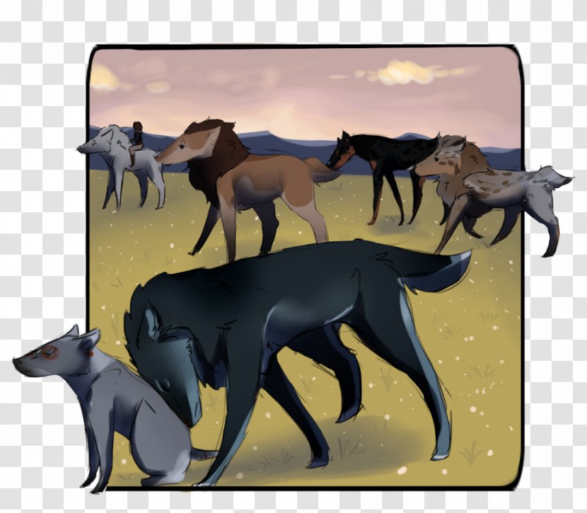 Canidae Horse Cat Dog Mammal - Character - Good Luck Transparent PNG