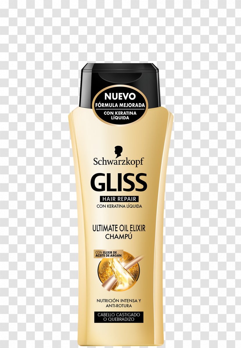 Schwarzkopf Gliss Ultimate Repair Shampoo Hair Oil - Conditioner Transparent PNG