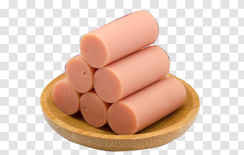 Sausage Ham Mortadella Liverwurst Knackwurst - Cervelat Transparent PNG