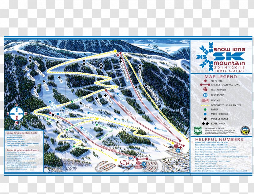 Snow King Mountain Jackson Hole Resort Map Ski East Avenue Transparent PNG