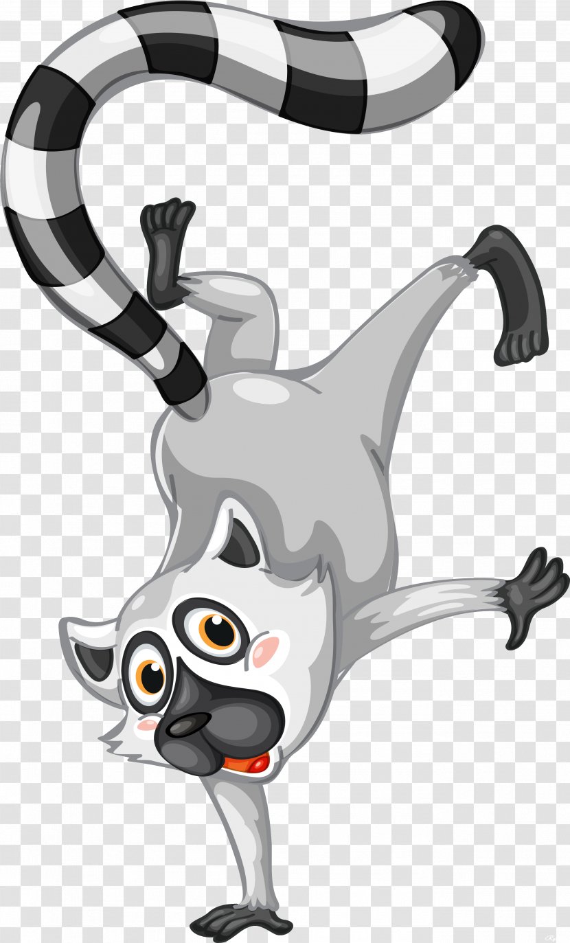 Lemur Madagascar Royalty-free Clip Art - Oxygen Vector Transparent PNG