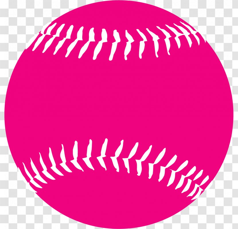 Little League Baseball Sheffield Bladerunners Softball National Federation Of State High School Associations - Pink - Cliparts Transparent PNG