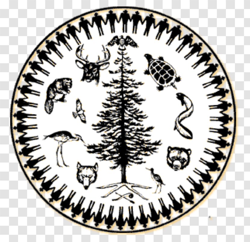 Six Nations Of The Grand River Iroquois Tree Peace Onondaga People Tuscarora - Wampum Transparent PNG