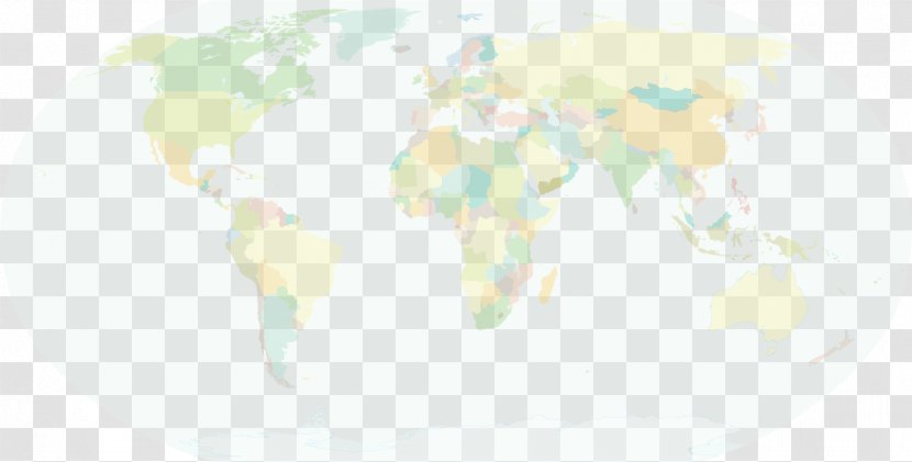 World Map Дүние жүзінің саяси картасы Transparent PNG