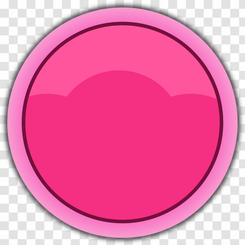 Pink Magenta Purple Violet Maroon - Button - Video Icon Transparent PNG
