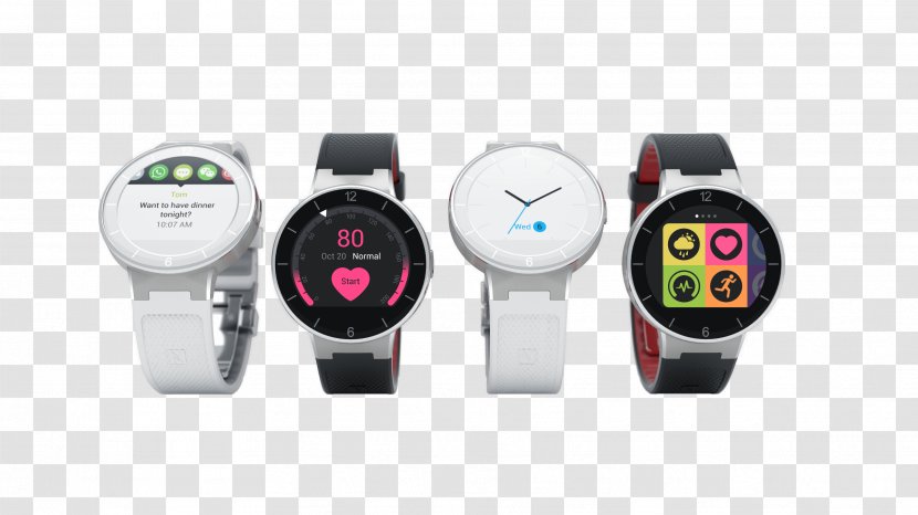 Smartwatch Alcatel Mobile The International Consumer Electronics Show Android - Telephone - Watch Surface Transparent PNG