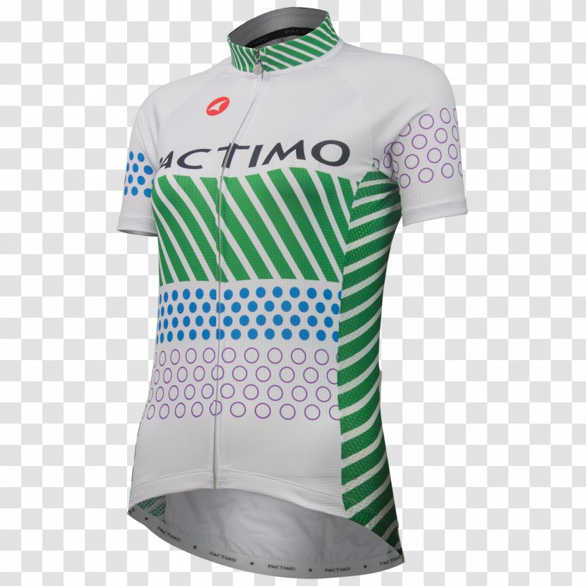 T-shirt Cycling Jersey Sports Fan - Lab Coats - STRIPES AND DOTS Transparent PNG