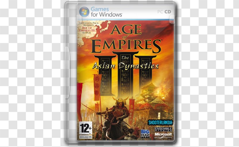 Age Of Empires III: The Asian Dynasties WarChiefs II: Conquerors Video Game - Software - Iii Transparent PNG